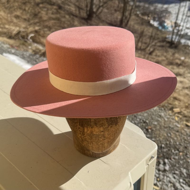 Spansk hatt rosa