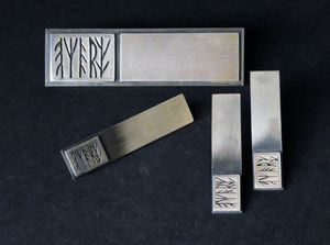 Hovedbilde Rune nål avlang